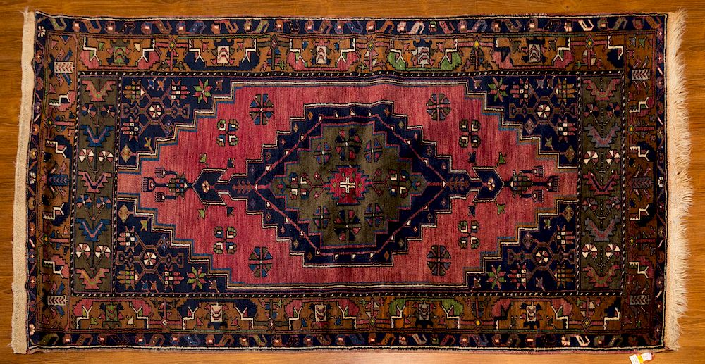 Appraisal: Turkish Yahyali Rug x hand knotted wool foundation Condition Appears