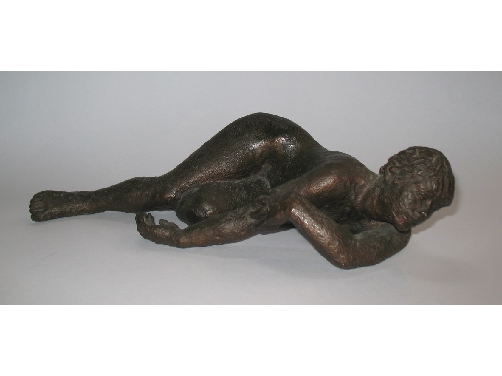 Appraisal: ULI NIMPTSCH R A A reclining nude resting her left