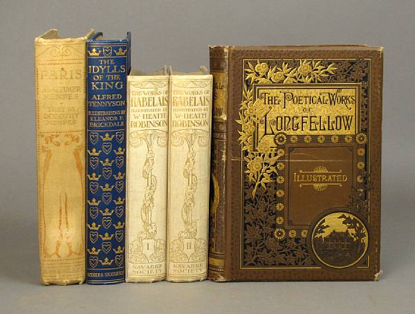 Appraisal: ILLUSTRATED LITERATURE vols incl Shakespeare Wm The Tragedy of Richard