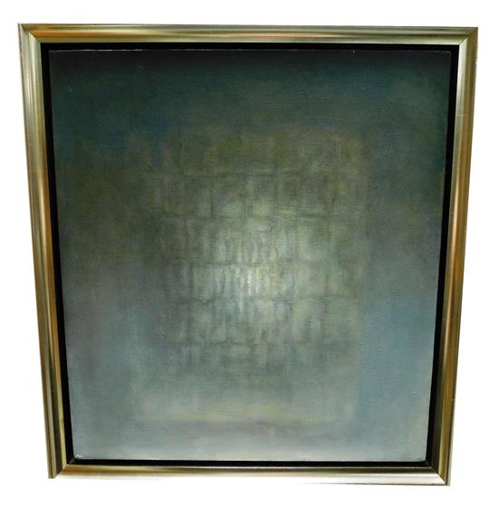 Appraisal: Theo Stavropoulos Greek - Light for Yannes oil on canvas