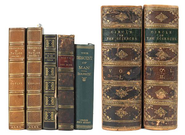 Appraisal: Science volumes incl Darwin Charles The Descent of Man L