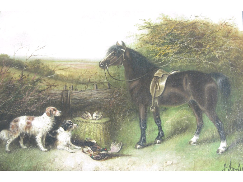 Appraisal: CIRCLE OF EDWARD ARMFIELD - A Sportsman's favourite Companions bearing