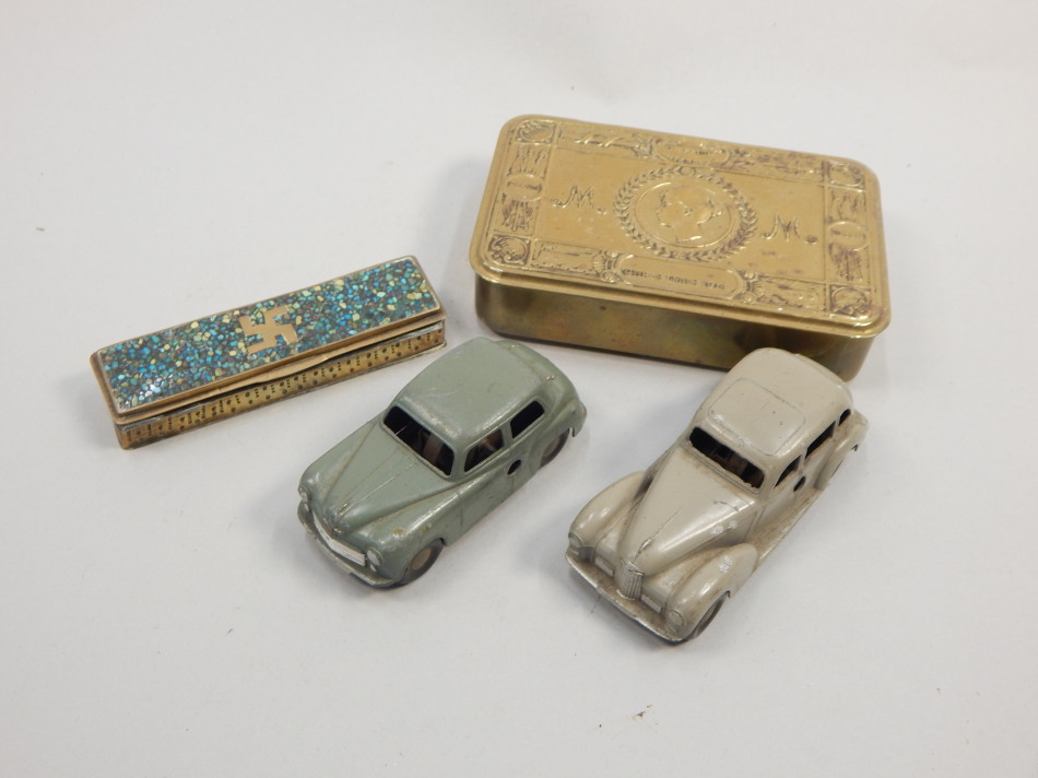 Appraisal: Various collectables to include two Chad Valley clockwork vehicles A