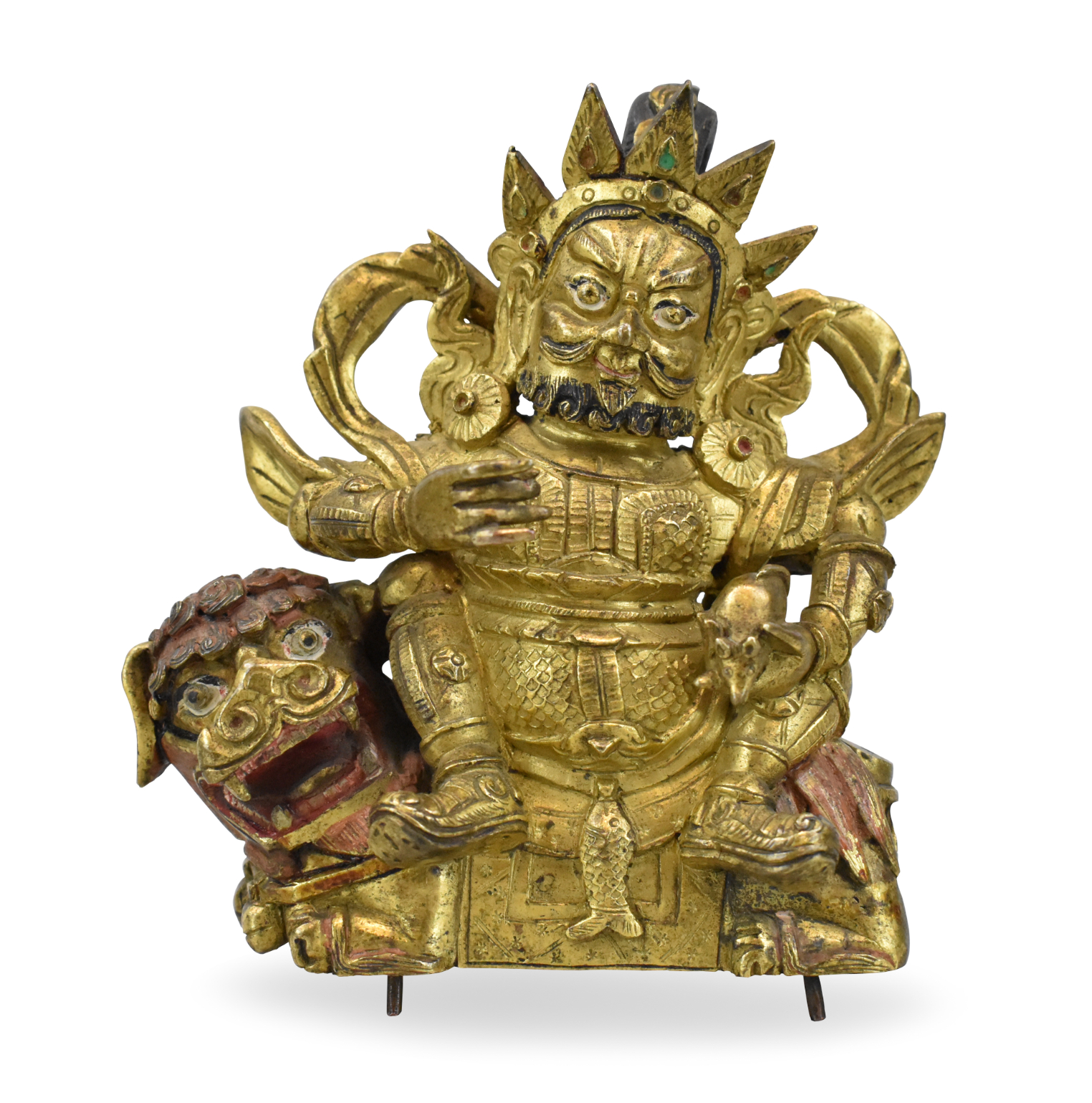 Appraisal: A Chinese gilt bronze buddha figure dating from the th