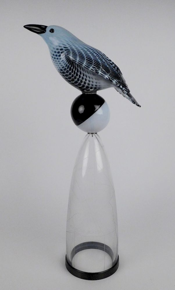 Appraisal: Mark Petrovic glass sculpture Mark Petrovic American - - Untitled-