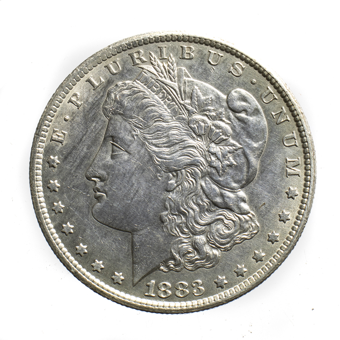 Appraisal: A CARSON CITY MORGAN DOLLAR CHBU A Carson City Morgan