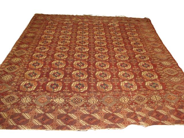 Appraisal: A Tekke carpet West Turkestan cm x cm