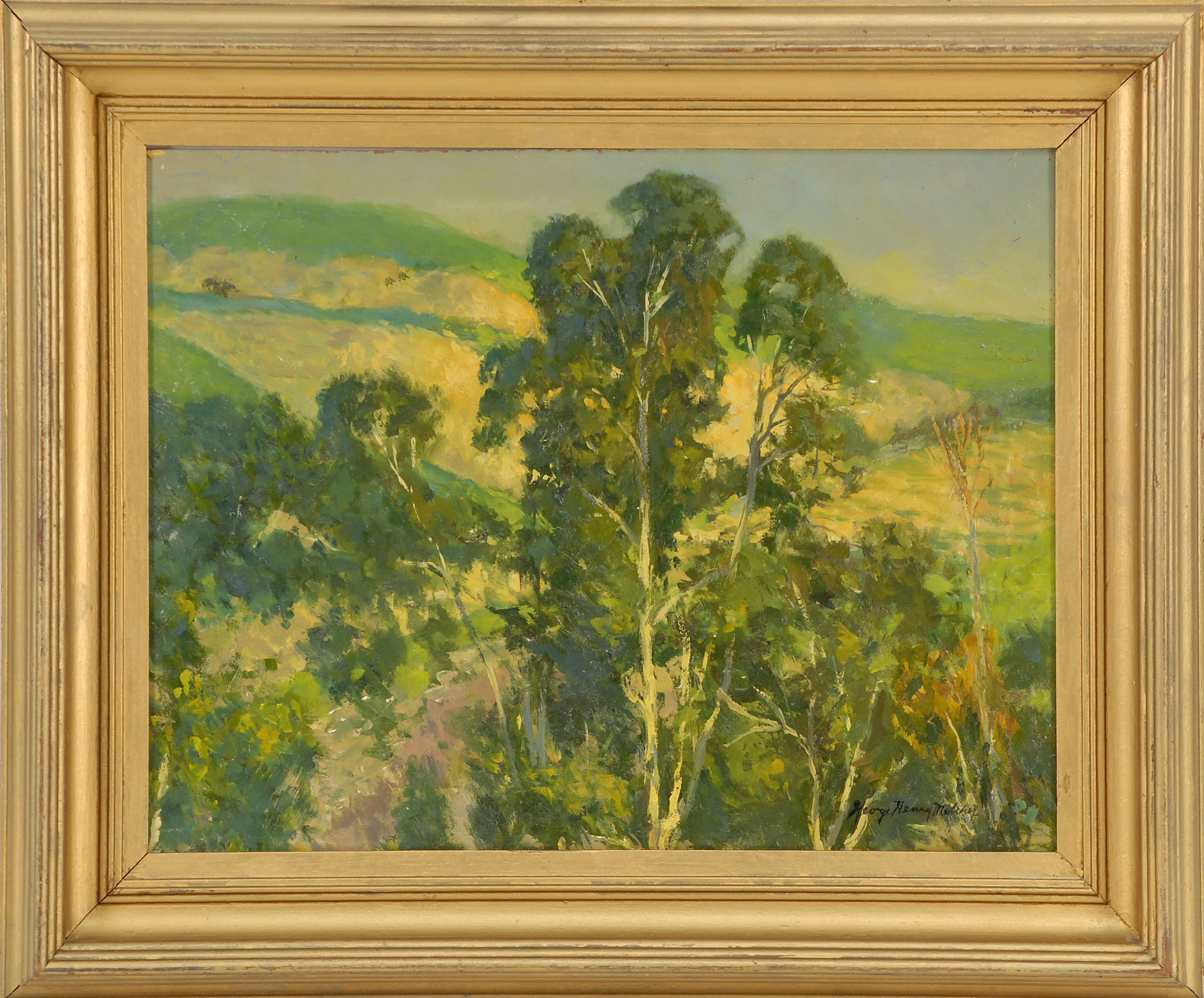 Appraisal: GEORGE HENRY MELCHERAmerican - California landscape Signed lower right George