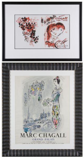 Appraisal: Marc Chagall Rus - Two Prints the first a -