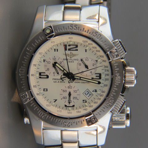 Appraisal: Breitling Man's Transmitter Wristwatch stainless excellent