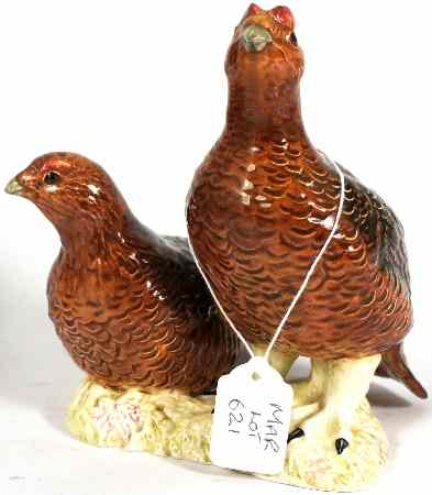 Appraisal: Beswick Pair Grouse