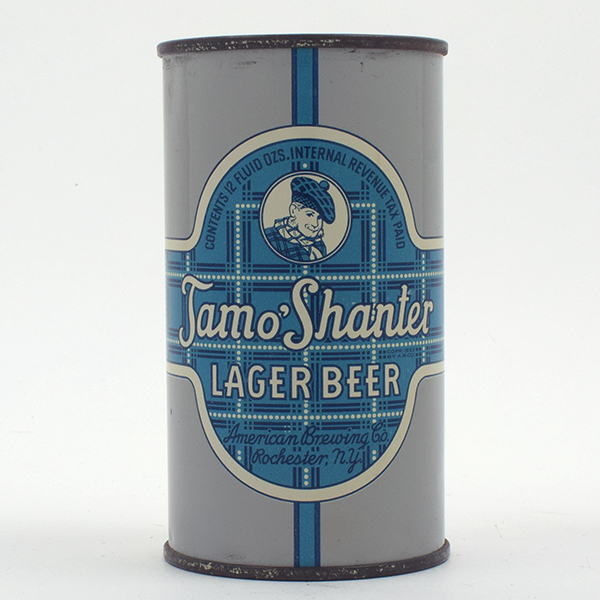 Appraisal: Tam o Shanter Beer Opening Instruction Flat Top CRISP -