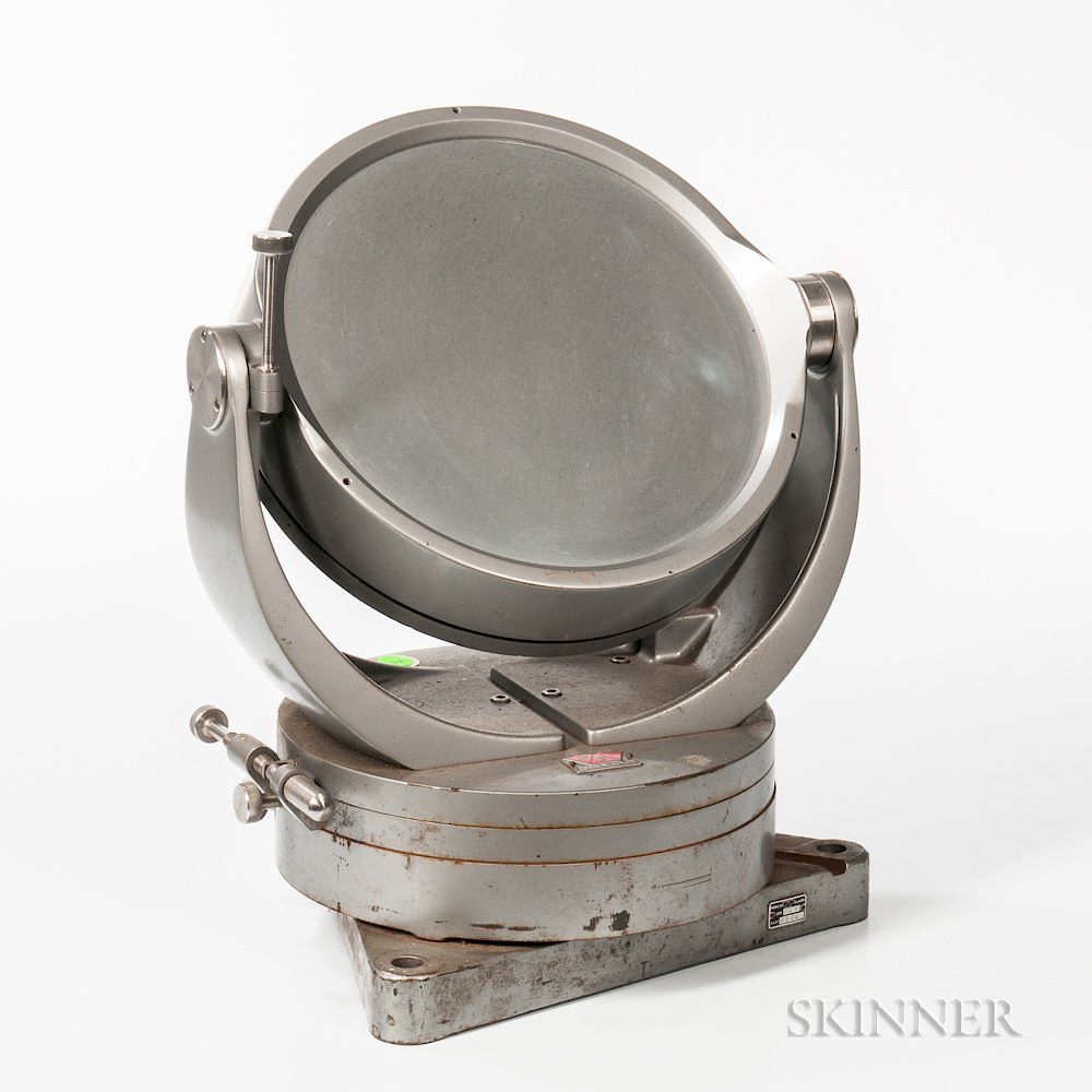 Appraisal: Perkin-Elmer Optical Mirror Perkin-Elmer Optical Mirror serial no part powder-coated