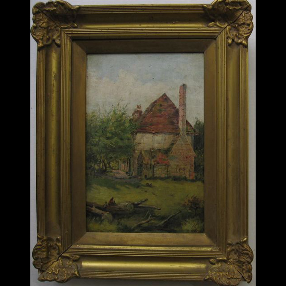 Appraisal: BY THE OLD HOMESTEAD F FISHER TH C BRITISH OIL