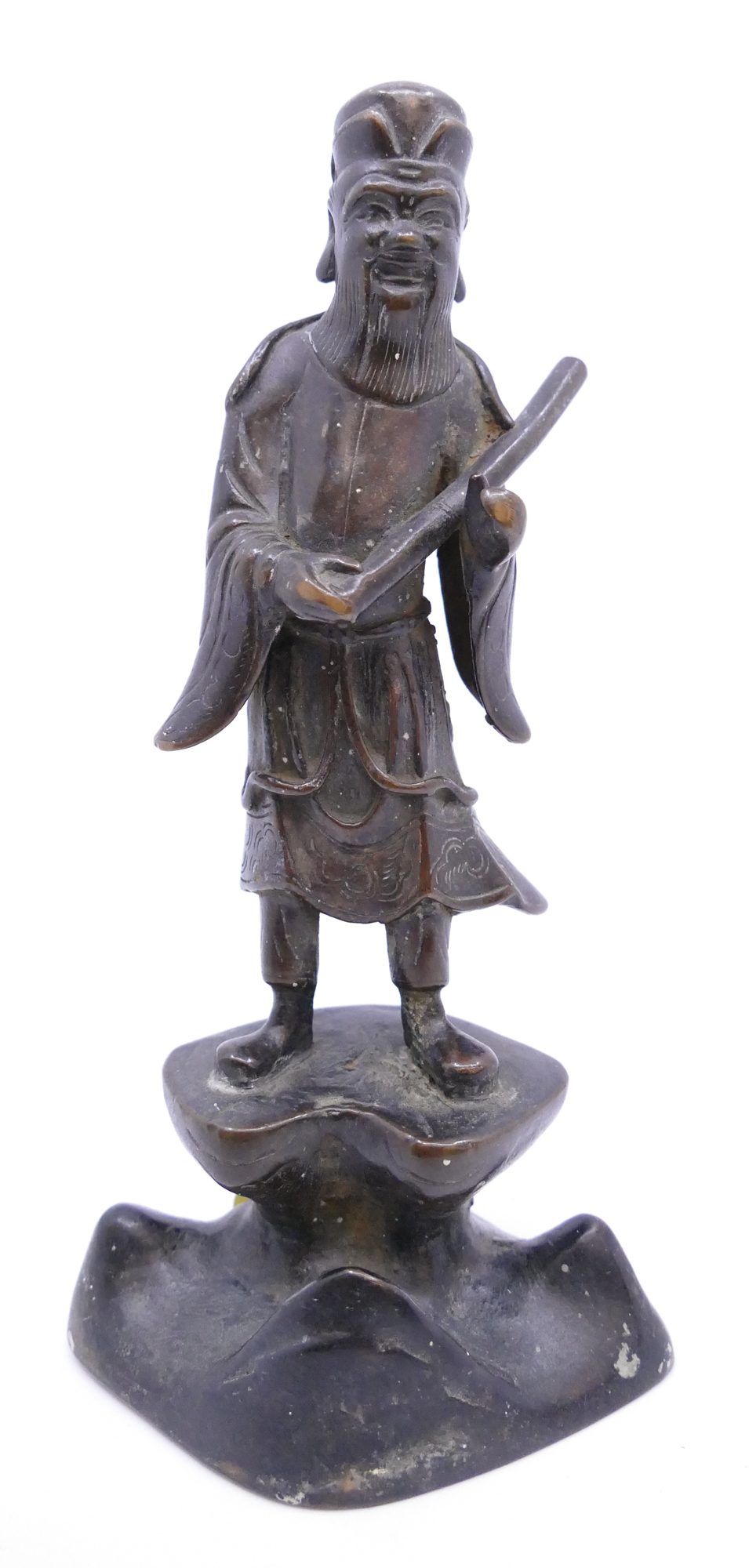 Appraisal: Chinese Ming Bronze Immortal Figure- ''