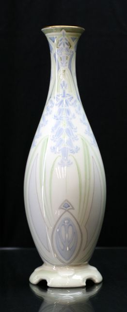 Appraisal: A Royal Doulton Hyperion ware ovoid vase circa with slender