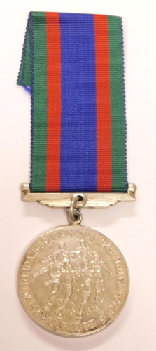 Appraisal: A silver Canadian volunteer service medal -