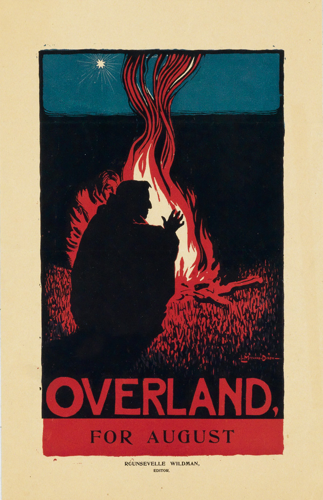 Appraisal: LAFAYETTE MAYNARD DIXON - OVERLAND FOR AUGUST x inches x