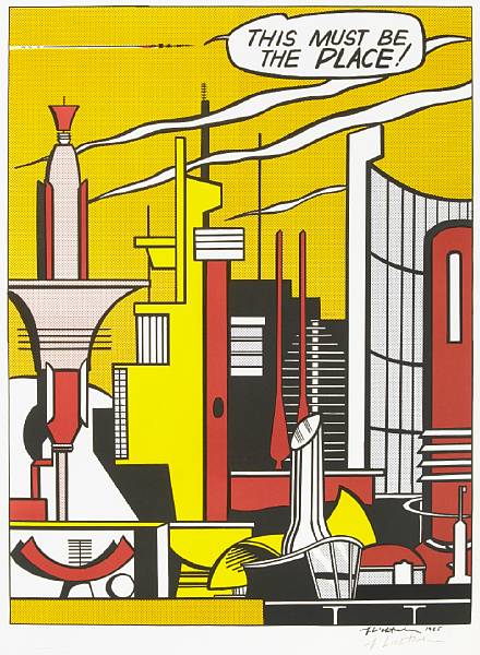 Appraisal: n a Roy Lichtenstein American - This Must Be The