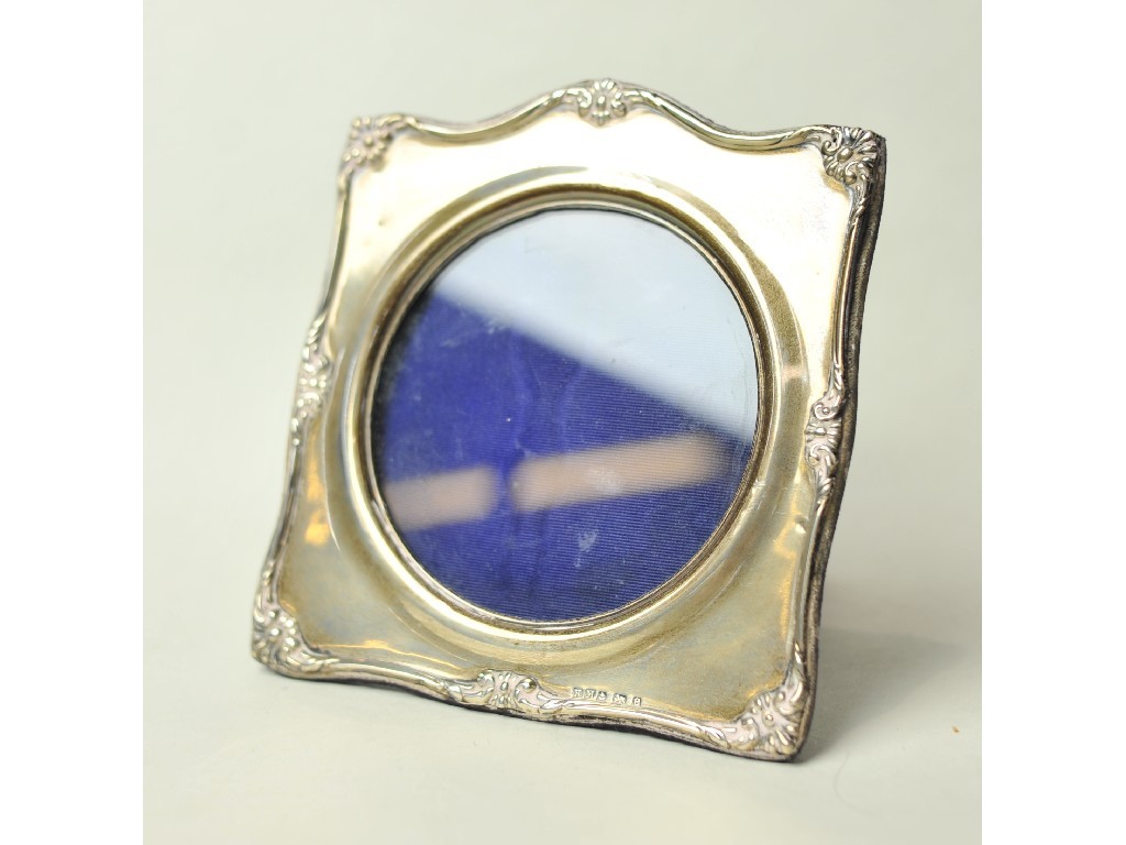 Appraisal: Silver mounted photo frame Birmingham