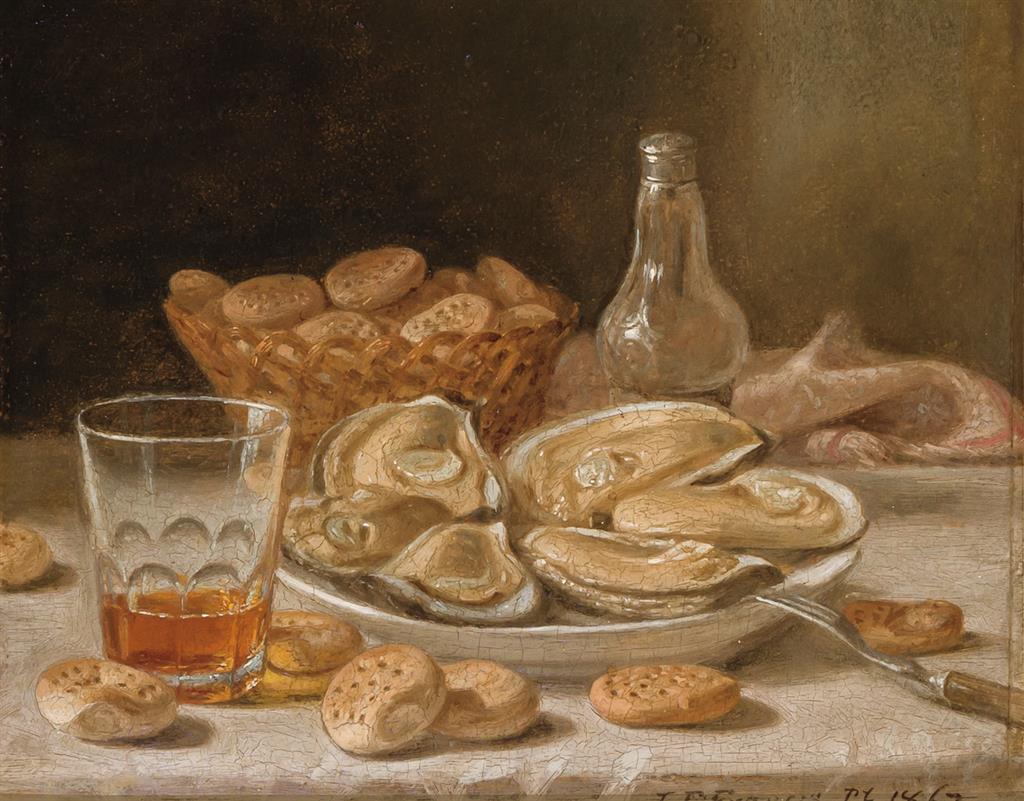 Appraisal: JOHN F FRANCIS American - A Pair Still Life with