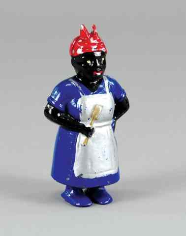 Appraisal: AUNT JEMIMA WITH SPOON STILL BANK A C Williams cast