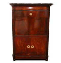 Appraisal: A Great Biedermier Secretiare a Abbatant C This mahogany secretaire