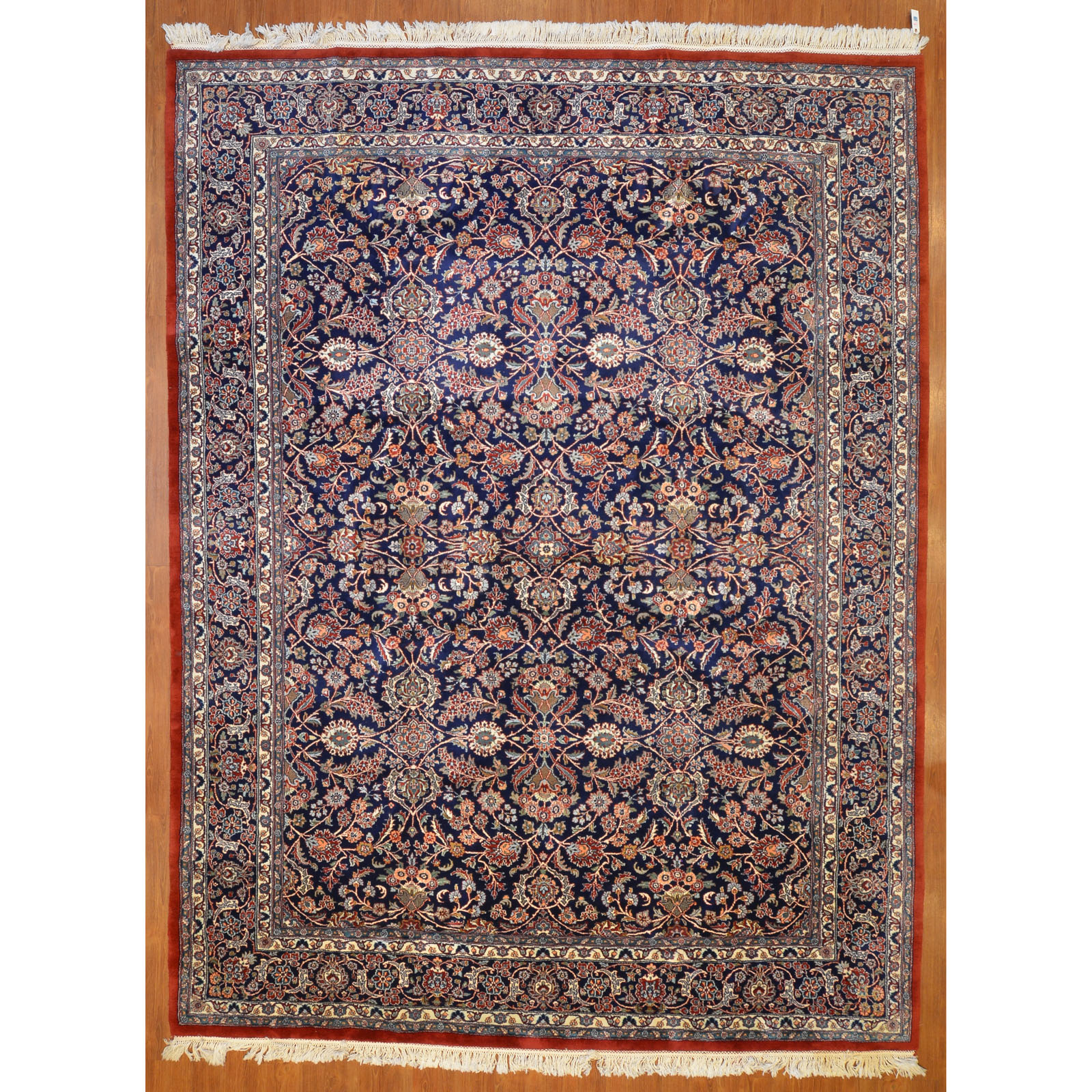 Appraisal: INDO JAIPUR KASHAN CARPET INDIA X Fourth quarter- th century