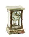 Appraisal: SHELF CLOCK - Late th c crystal regulator by Ansonia