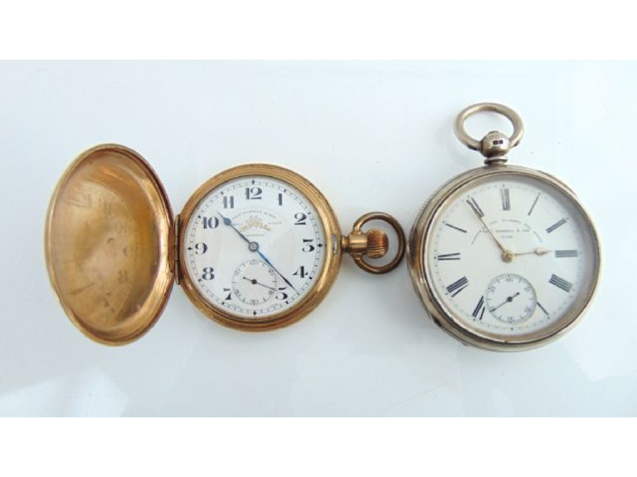 Appraisal: A silver open-faced pocket watch Thomas Russell Son Liverpool the