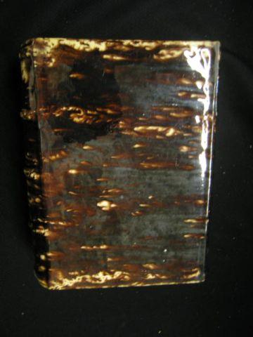 Appraisal: Bennington or Rockingham Pottery Flask book form