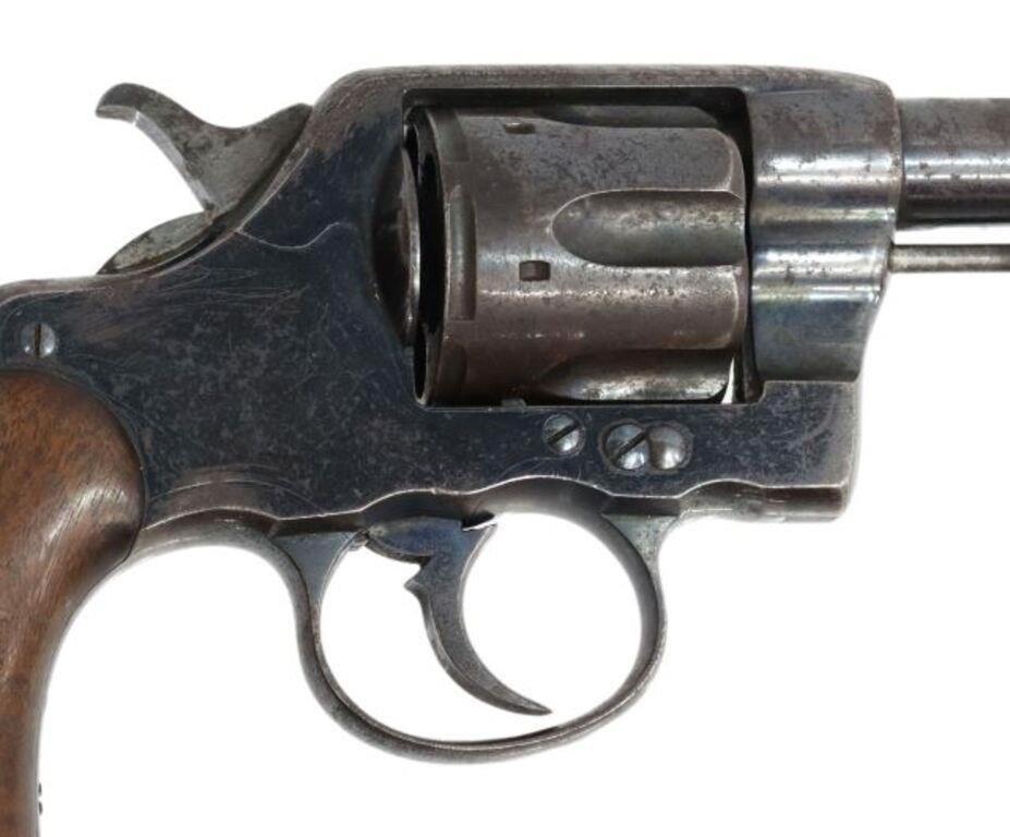 Appraisal: Colt New Army Model Double Action Revolver mfg caliber barrel