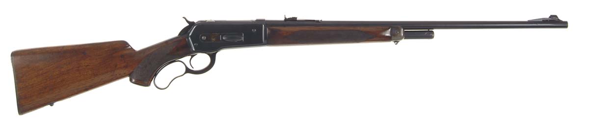 Appraisal: WINCHESTER DELUXE MODEL LEVER ACTION RIFLE Cal SN First type