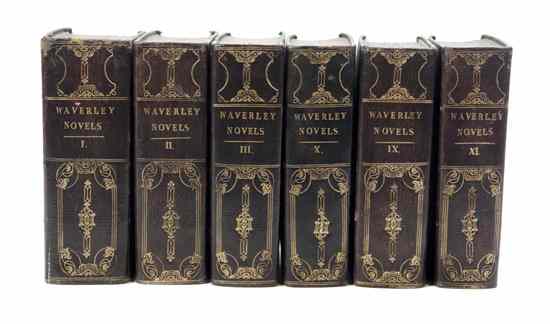 Appraisal: SCOTT SIR WALTER The Waverly Novels London volumes