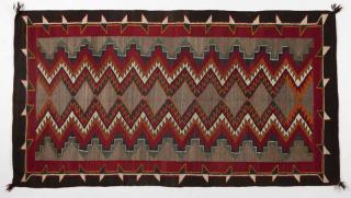 Appraisal: A Navajo Teec Nos Pos rug Mid- th century gray