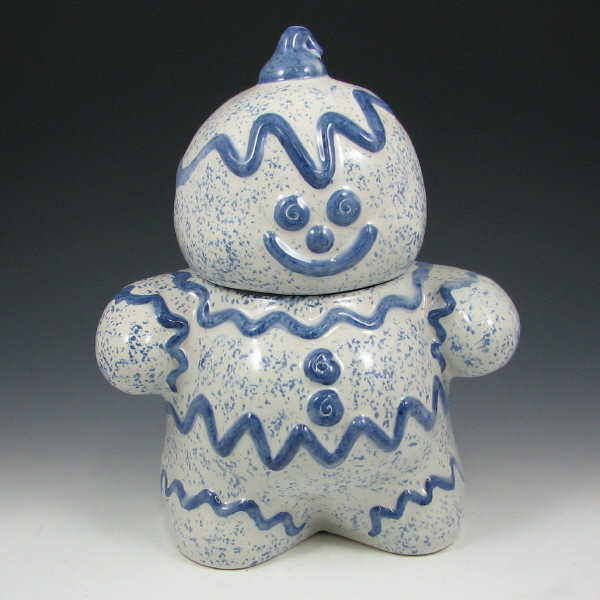 Appraisal: Hull Western Stoneware Gingerbread Man Cookie Jar Gingerbread man cookie