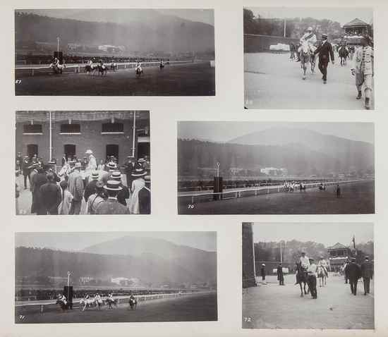 Appraisal: Hong Kong Jockey Club Photograph Album of Happy Valley Racecourse