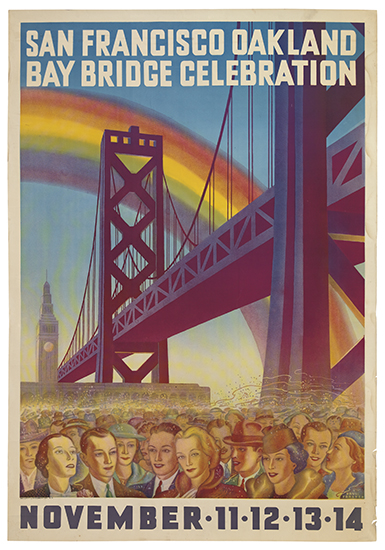 Appraisal: PAUL FORESTER DATES UNKNOWN SAN FRANCISCO OAKLAND BAY BRIDGE CELEBRATION