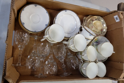 Appraisal: A collection of mixed teaware to include Royal Winton items