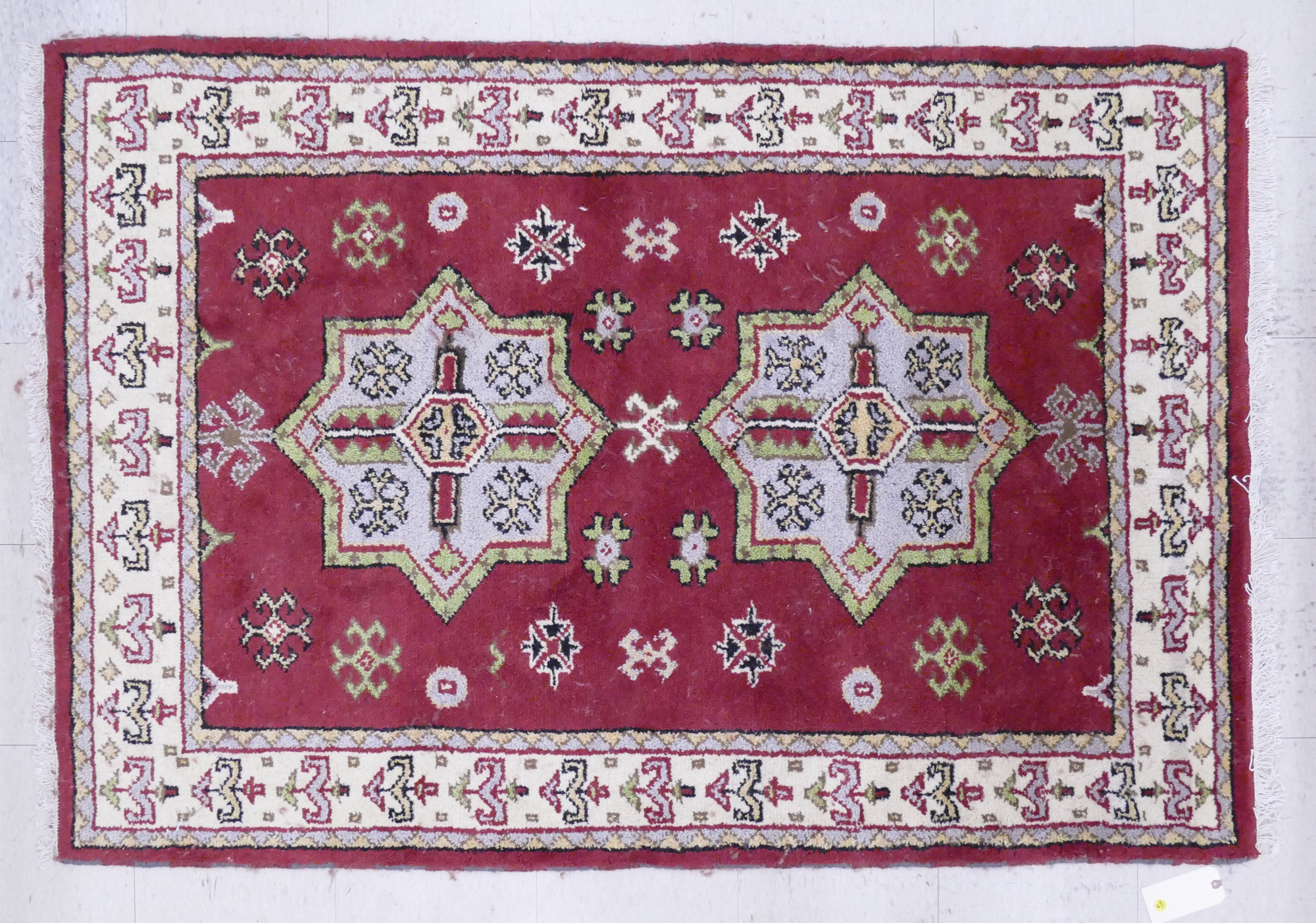 Appraisal: Turkish Star Medallion Oriental Rug- x '