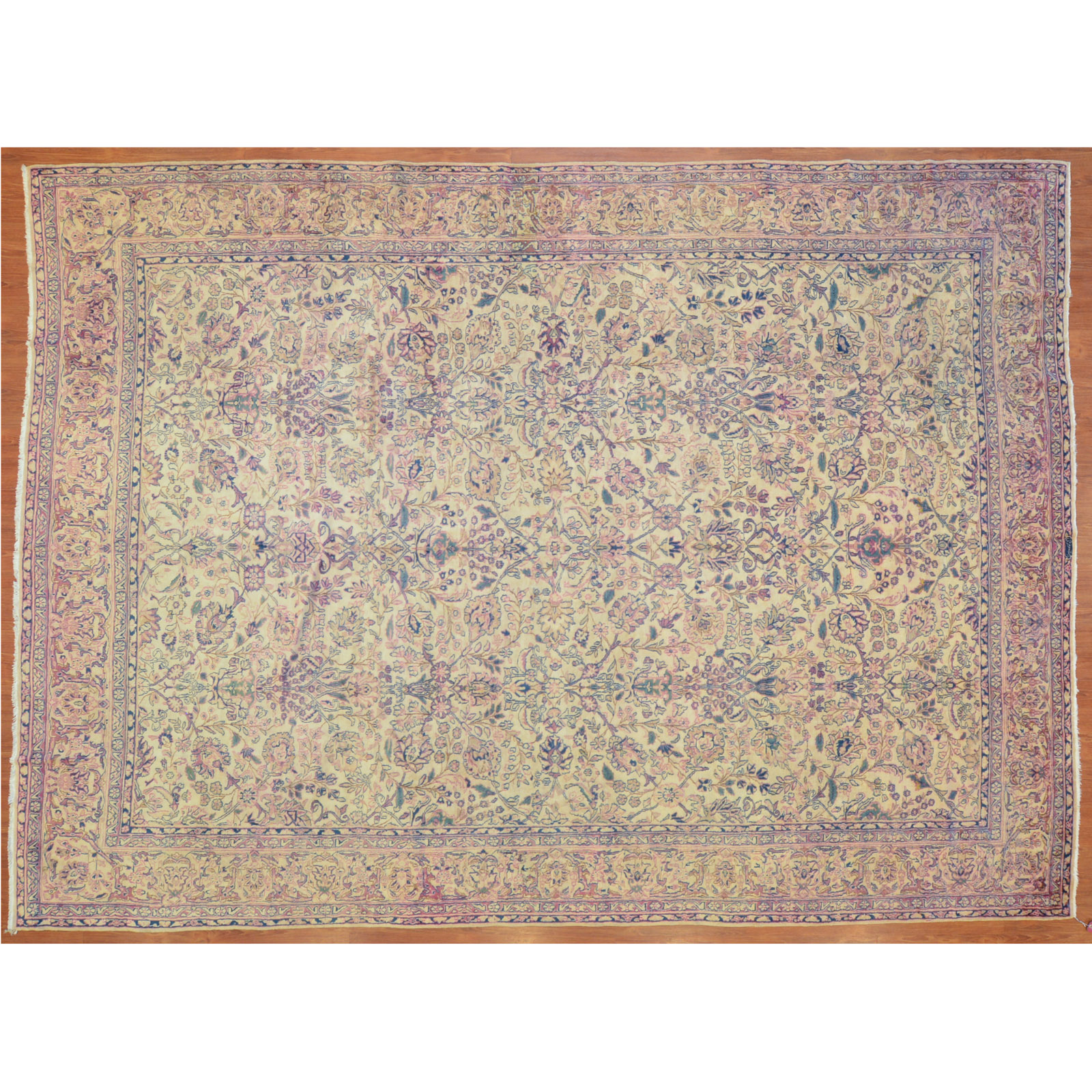 Appraisal: ANTIQUE LAVAR KERMAN CARPET PERSIA X First quarter- th century