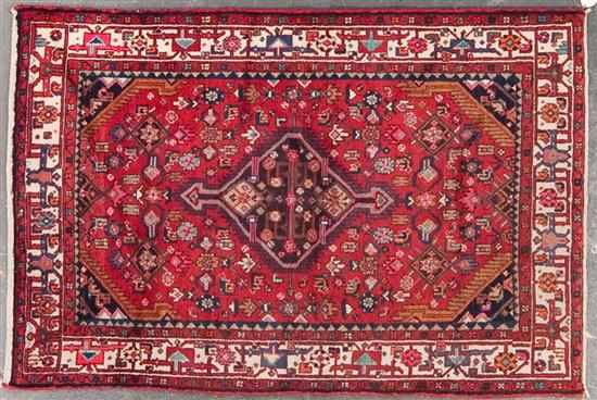 Appraisal: Persian Hamadan rug India modern x Estimate -