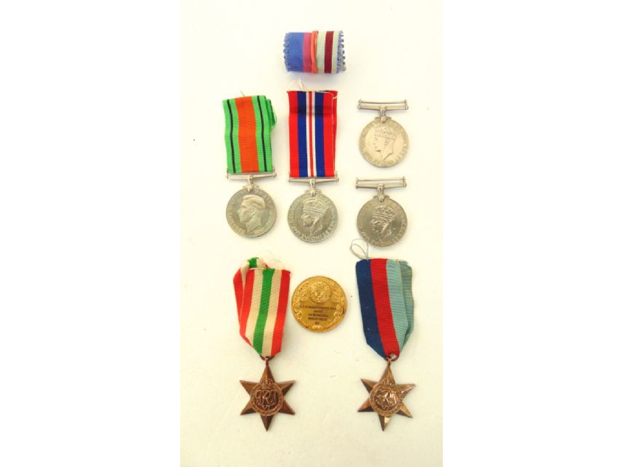 Appraisal: Four - War medals - Italy Star