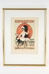 Appraisal: FRENCH LITHO ADVERTISEMENT - 'Exposition Tableaux et Dessins de la