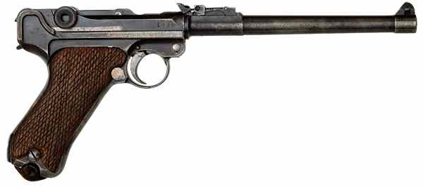 Appraisal: WWI German DWM Artillery Luger Pistol mm cal '' barrel