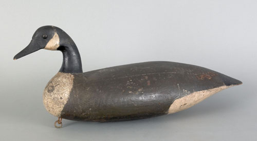 Appraisal: Virginia goose decoy early th c identified as Knotts Island