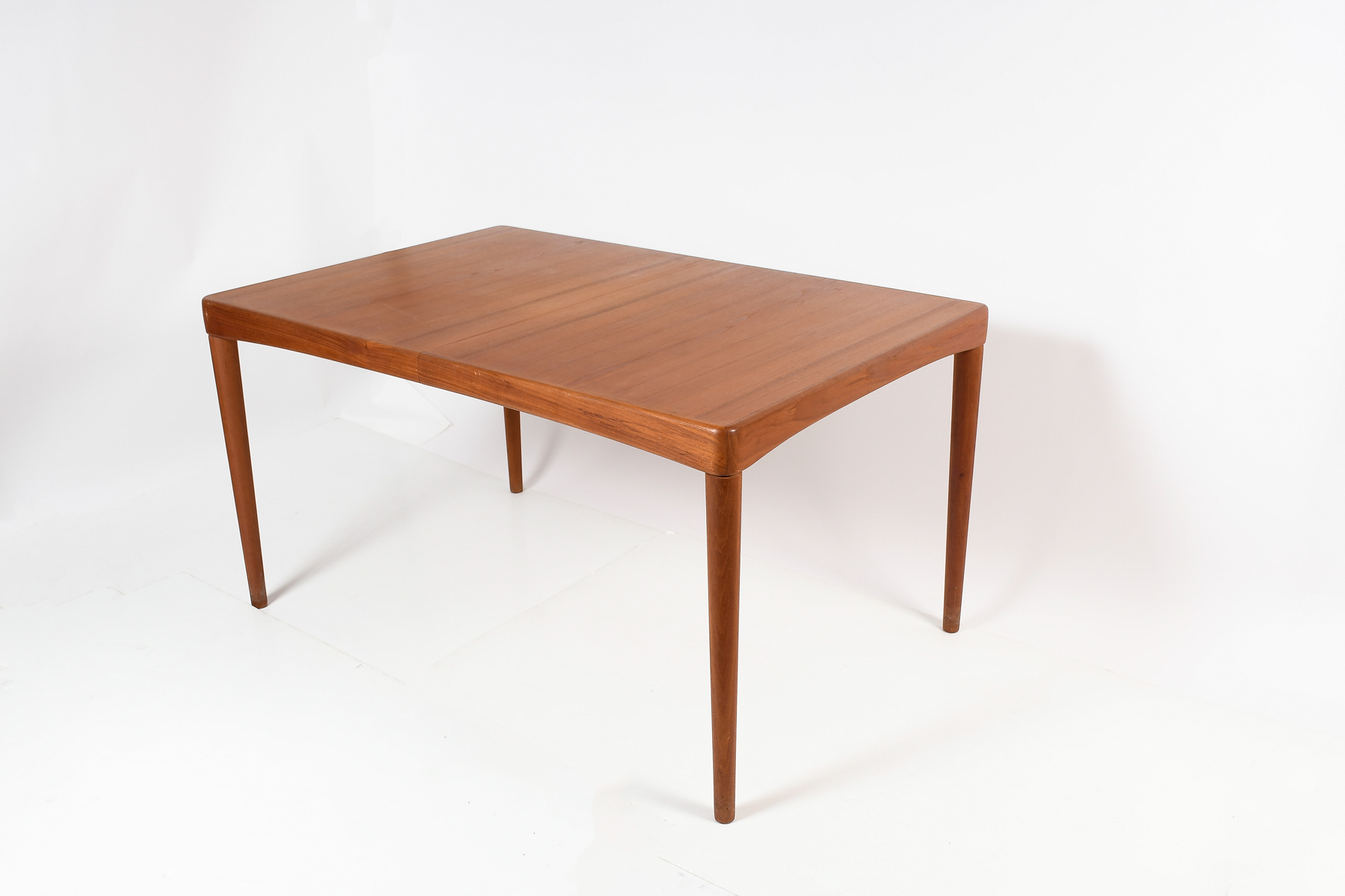 Appraisal: DANISH BRAMIN MID-CENTURY TEAK DINING TABLE Mid-century modern Teak Danish