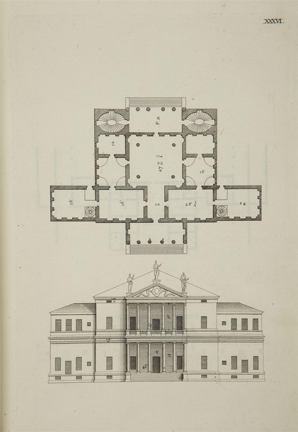 Appraisal: Palladio Andrea The four books of Andrea Palladio's architecture London