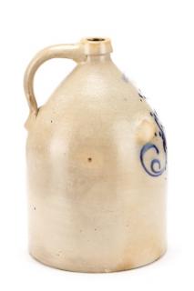 Appraisal: J E Norton Salt Glazed Stoneware J E Norton American