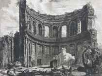 Appraisal: Giovanni Battista Piranesi Italian - Remains of the Temple of